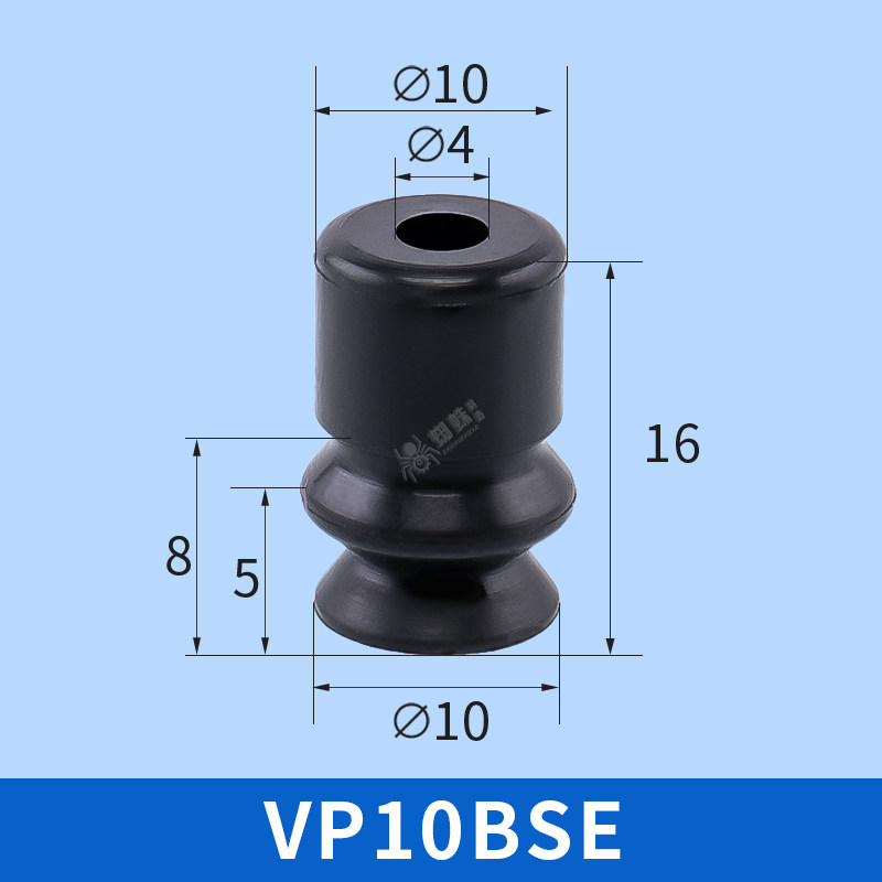 VP10BSE ESD-Safe Single Bellows Suction Cup