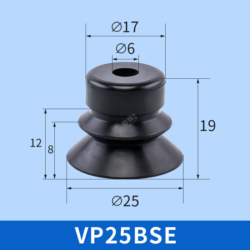 VP25BSE ESD-Safe Single Bellows Suction Cup