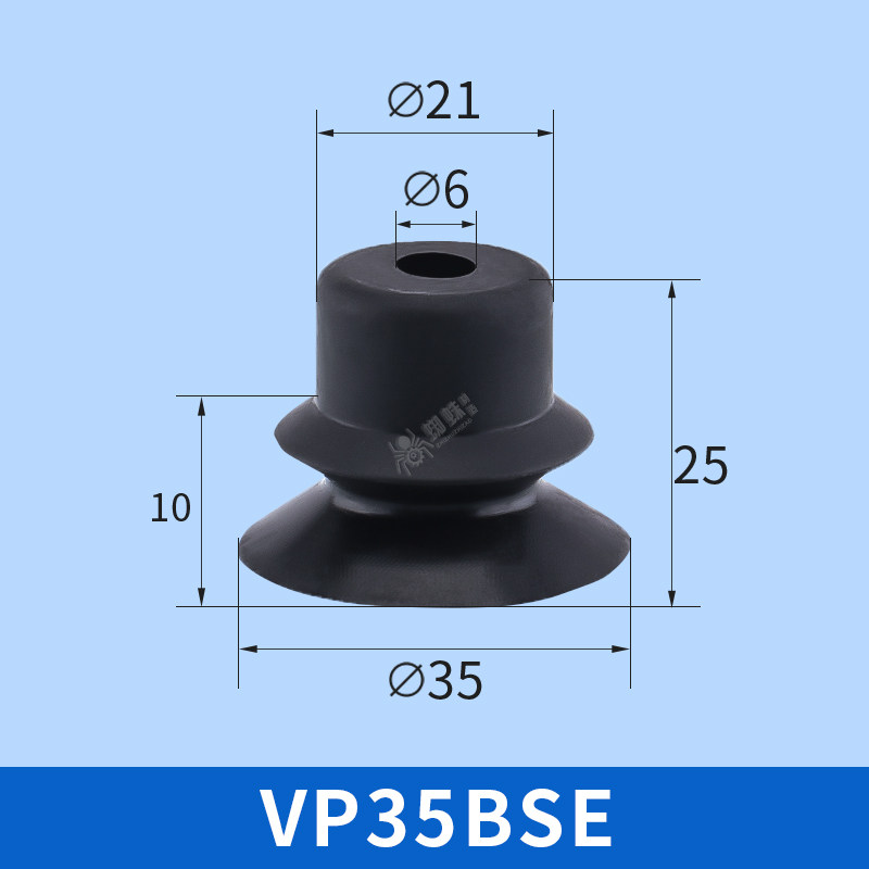 VP35BSE ESD-Safe Single Bellows Suction Cup