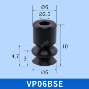 VP6BSE ESD-Safe Single Bellows Suction Cup