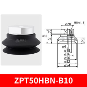 ZPT50HBN-B10 Heavy-Duty Suction Cup