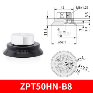 ZPT50HN-B8 Heavy-Duty Suction Cup
