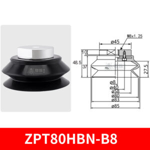 ZPT80HBN-B8 Heavy-Duty Suction Cup