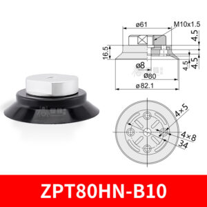 ZPT80HN-B10 Heavy-Duty Suction Cup